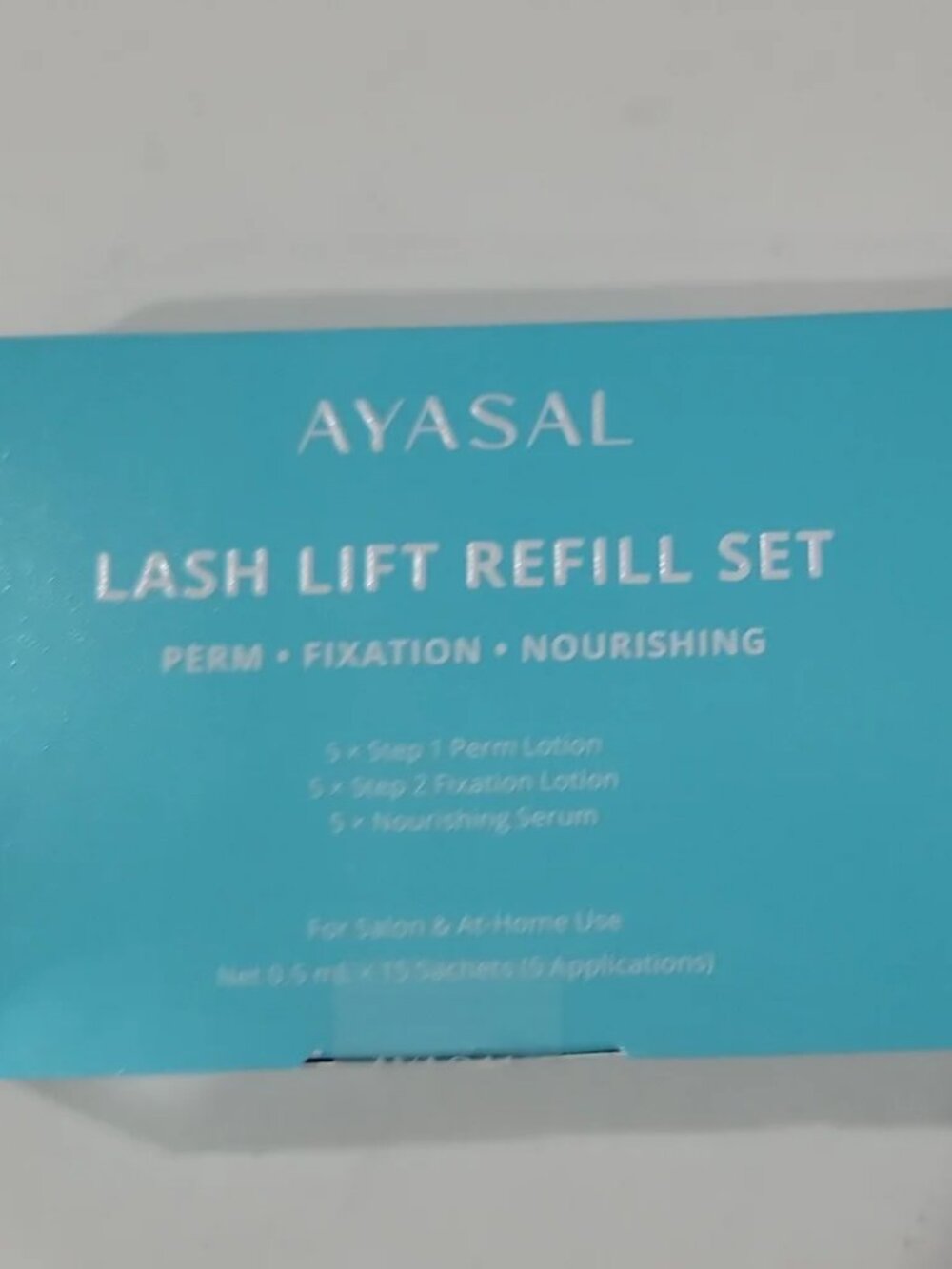 AYASAL Lash Lift Refill Set NWT
